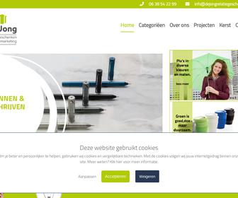 De Jong rel.geschenken&actiemarketing