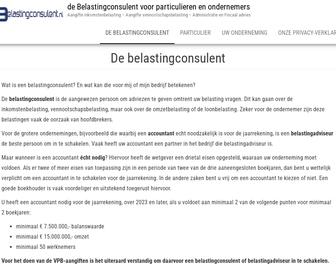 http://www.debelastingconsulent.nl