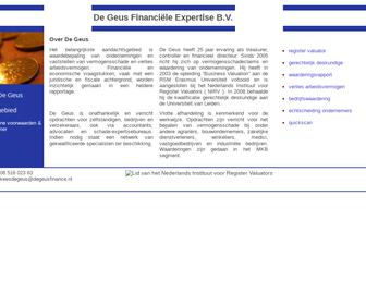 De Geus Financiële Expertise B.V.