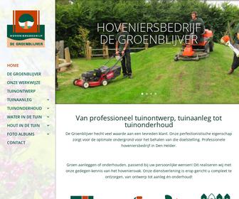 http://www.degroenblijver.nl