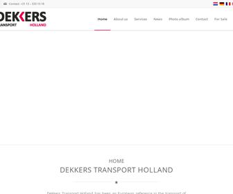http://www.dekkerstransport.nl