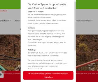 De kleine spaak