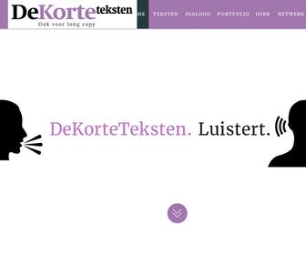 http://www.dekorteteksten.nl