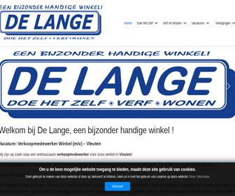 De Lange IJzerwaren- Gereedschappen-DHZ