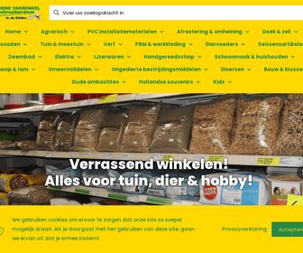 http://www.deridderuwgroenevakwinkel.nl