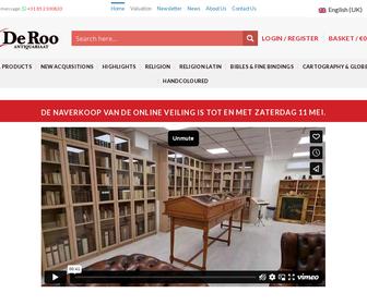 Boekhandel & Antiquariaat de Roo