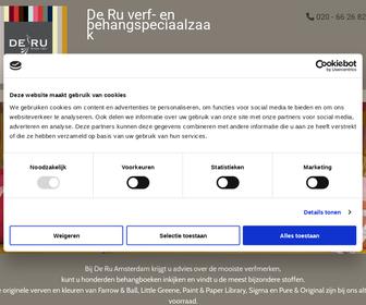De Ru verf & behangspeciaalzaak