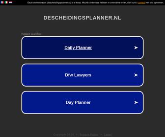 http://www.descheidingsplanner.nl