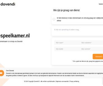 http://www.despeelkamer.nl