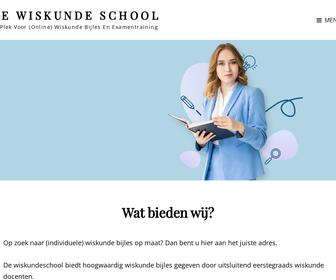 http://www.dewiskundeschool.nl