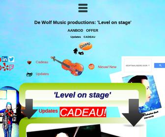 De Wolf Music productions; 'Level on stage'