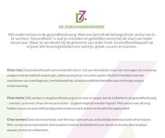 http://www.dezorgondernemers.nl