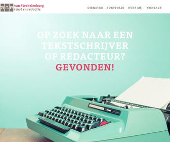 Diane van Steekelenburg, Tekst en redactie