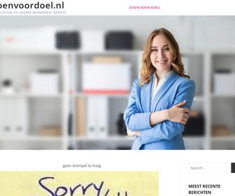 http://www.doenvoordoel.nl
