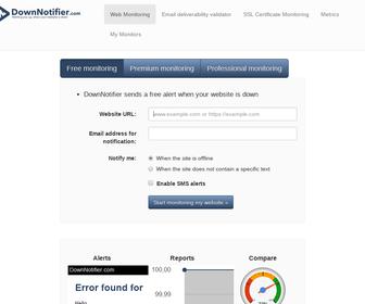 https://www.downnotifier.com