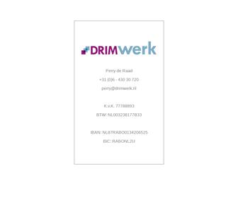 http://www.drimwerk.nl