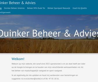 Duinker Beheer & Advies