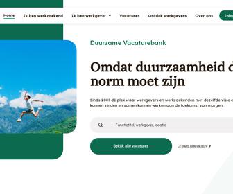 http://www.duurzamevacaturebank.nl