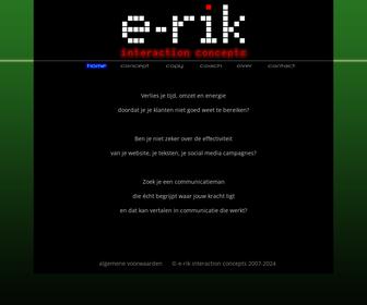 e-rik interaction concepts