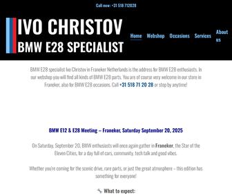 Ivo Christov BMW E28 Specialist