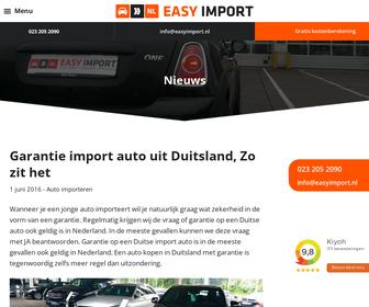 http://easyimport.nl/auto-importeren/garantie-import-auto-uit-duitsland/