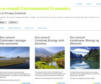 Eco-Consult Environmental Economics