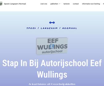 Eef Wullings Autorijschool