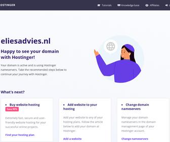 https://eliesadvies.nl