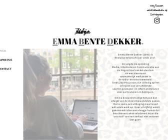 http://www.emmabentedekker.nl