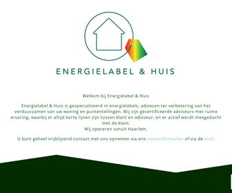 Energielabel en Huis