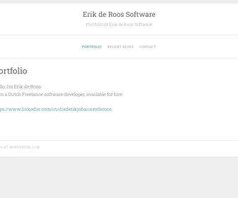 Erik de Roos Software