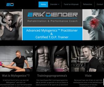 Erik Diender Rehabilit. & Performance Coach