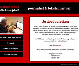 http://www.ericvroontekst.nl