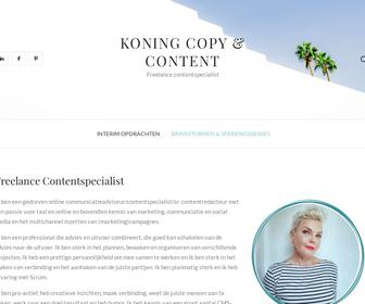 Koning Copy & Content