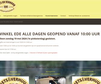 http://www.fietsenverhuurede.nl