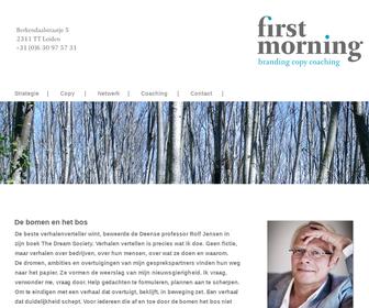 First Morning | branding copy coaching