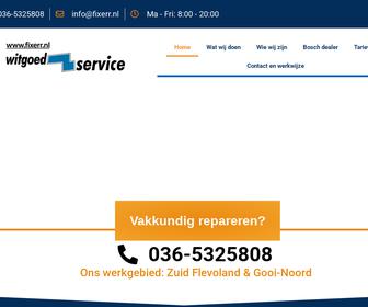 Witgoed Service fixerr.nl