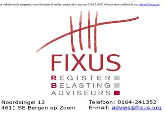 FIXUS Register Belastingadviseurs