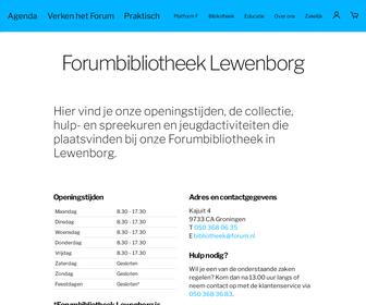 https://forum.nl/nl/bibliotheek-lewenborg