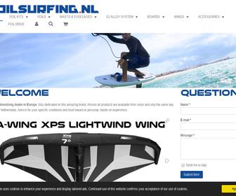 http://www.foilsurfing.nl