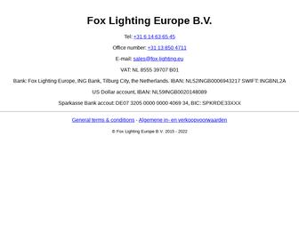 Fox Lighting Europe B.V.
