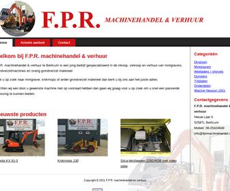 FPR machinehandel & verhuur B.V.
