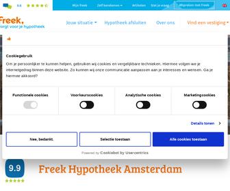 Freek Hypotheek Amsterdam
