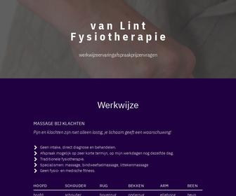 Praktijk voor fysiotherapie F.P. van Lint