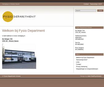 Fysio Department