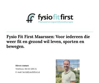 http://www.fysiofitfirst.nl
