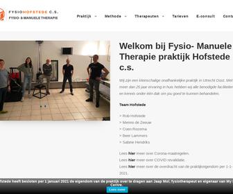 Fysio/Manuele Therapie Hofstede c.s.