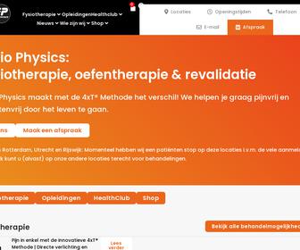 Fysio Physics Fysiotherapie Rotterdam