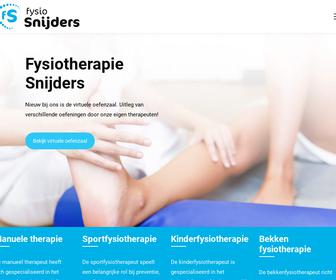 http://www.fysiotherapie-snijders.nl