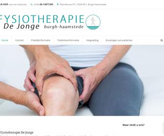 http://www.fysiotherapiedejonge.nl